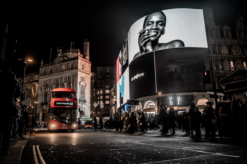 Traditional Marketing, Advertising Billboard, London Leicester Square - Mass Reach